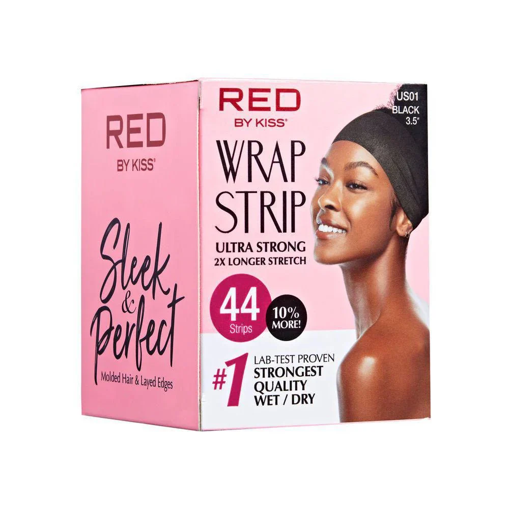 Red By Kiss Black Wrap Strips – 40 pcs