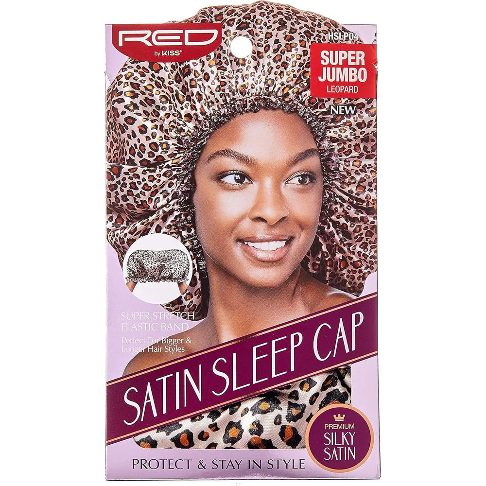 Red by Kiss Satin Sleep Cap - Image 2