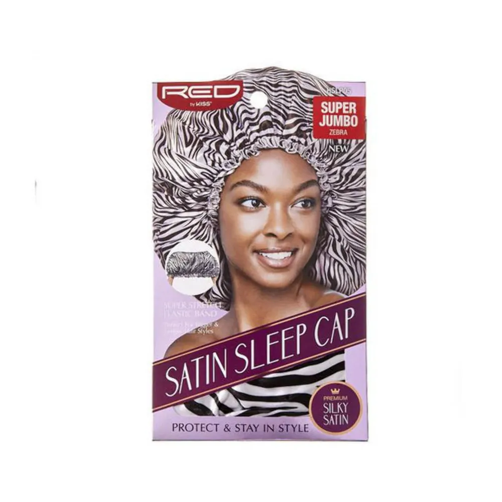 Red by Kiss Satin Sleep Cap - Image 3