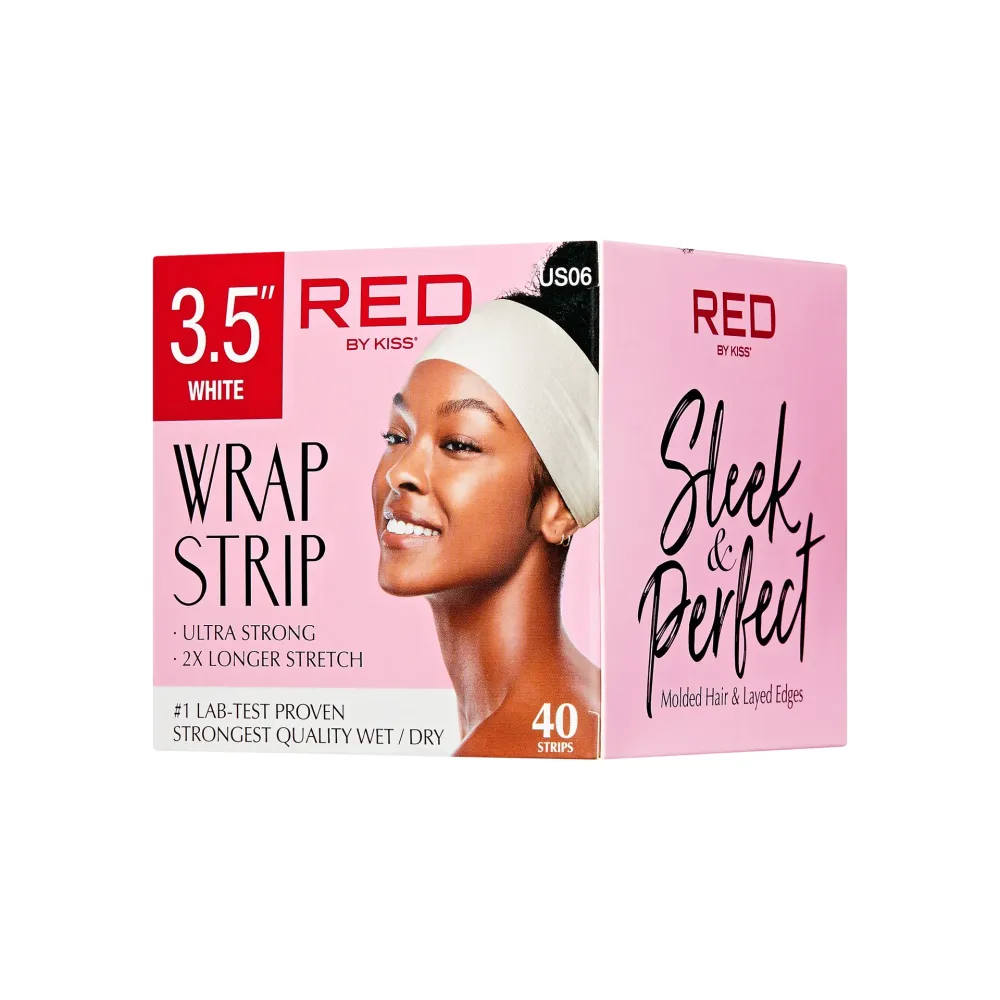 Red by Kiss Wrap Strips White ā 40 pcs
