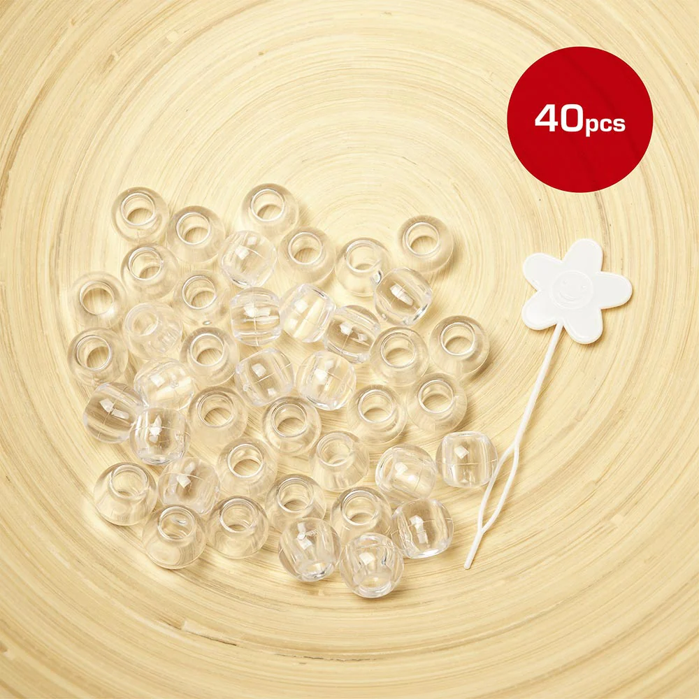 Red by Kiss XX-Large Hair Beads 40pcs - Image 5