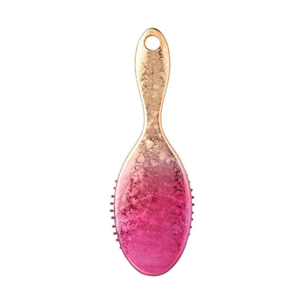 Red Crushed Jewel Hair Brush – Oval & Square - Image 7