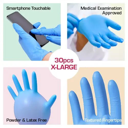 Red Nitrile Gloves – Durable, Powder-Free Protection 30pcs Pack - Image 7