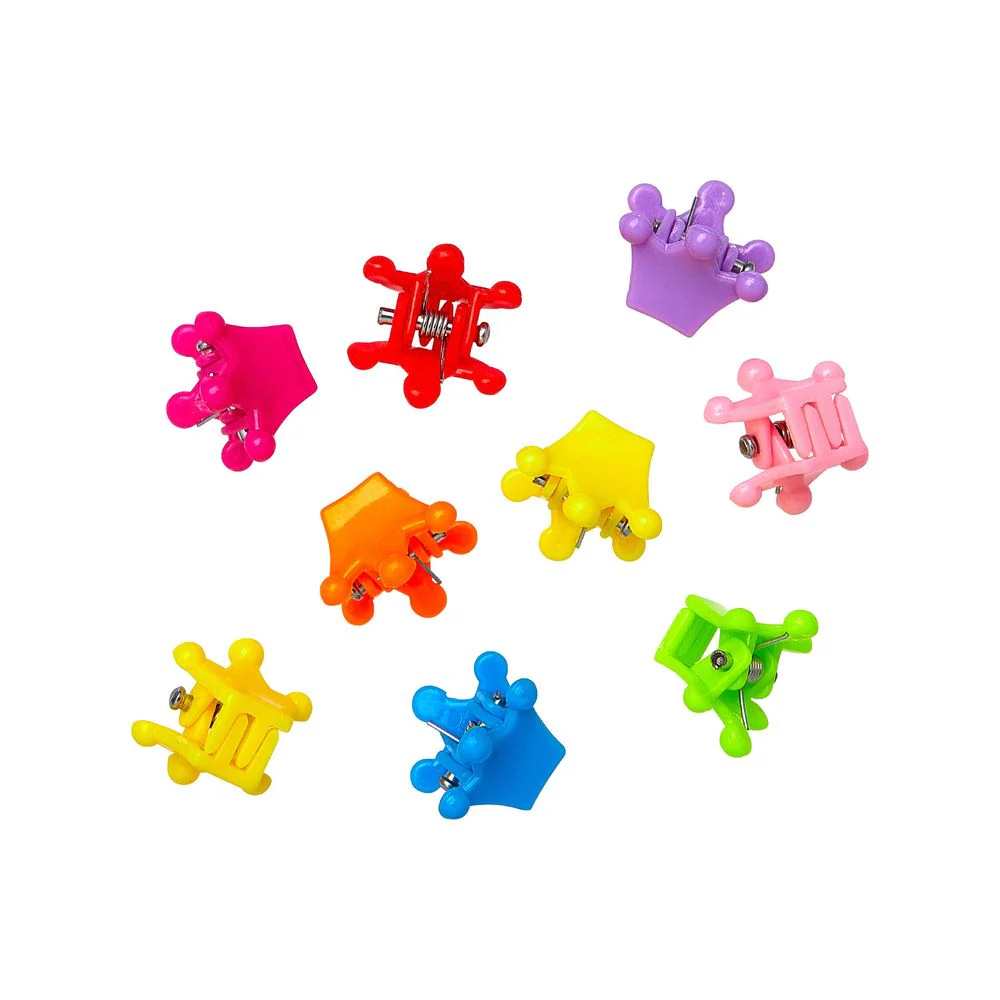 RED Kids Chrome Claw Hair Clips - Image 12