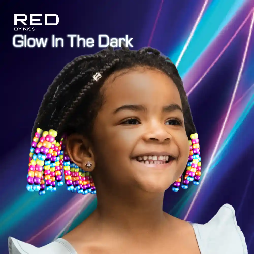 RED Glow-in-the-Dark Beads- Color Assorted