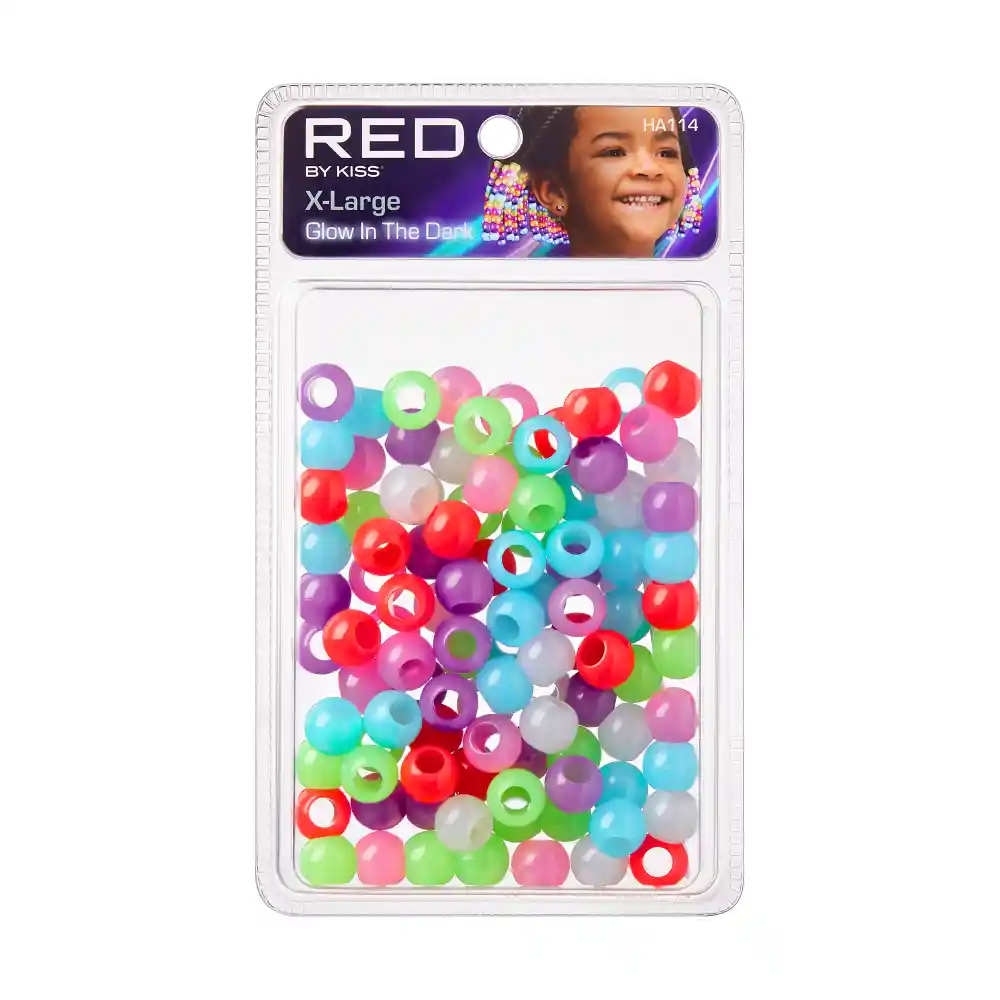 RED Glow-in-the-Dark Beads- Color Assorted - Image 7