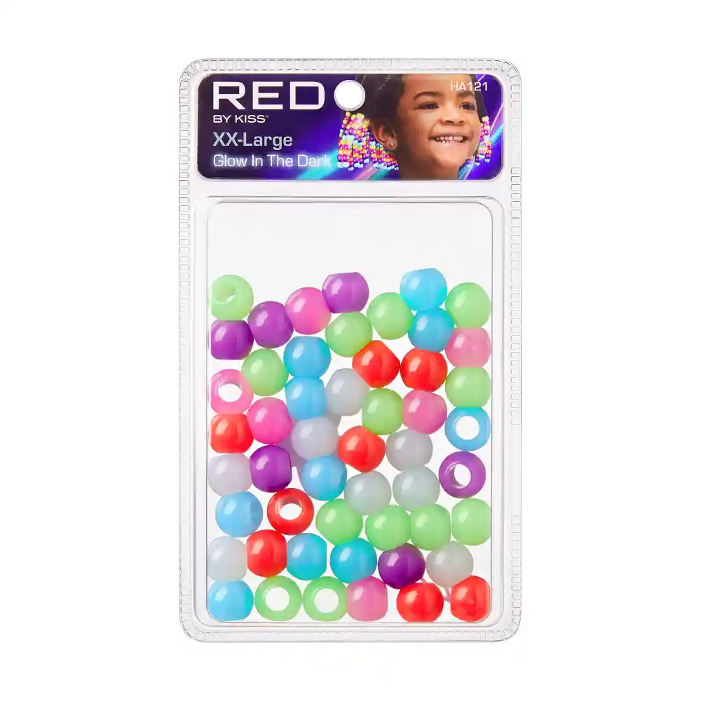 RED Glow-in-the-Dark Beads- Color Assorted - Image 9