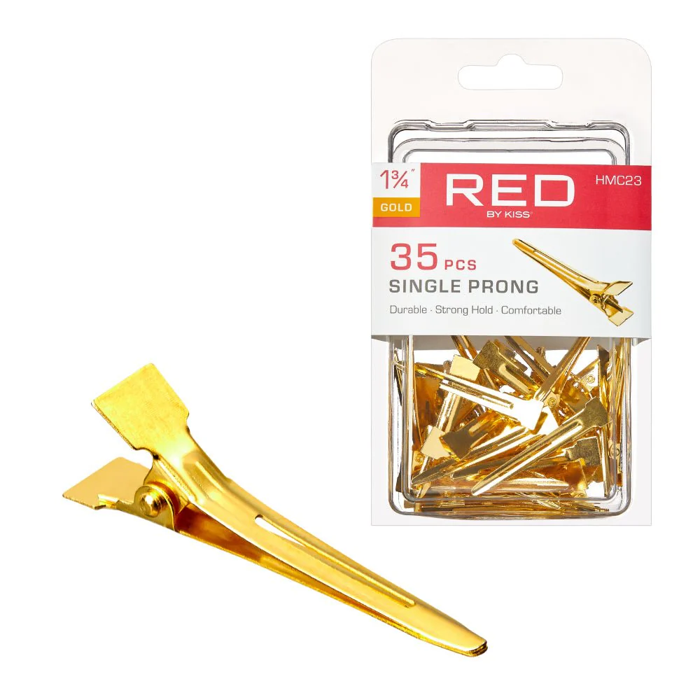 Gold Single Prong Clips – 35pcs / 70pcs