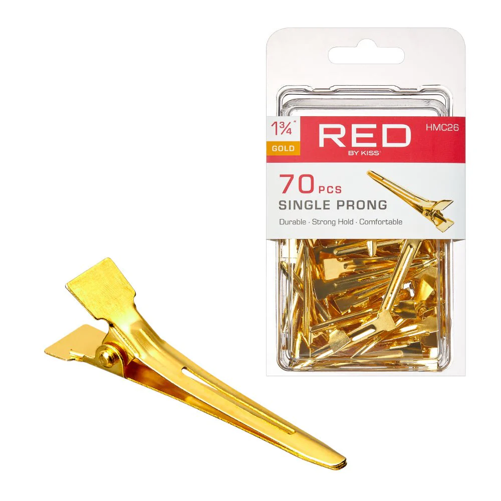 Gold Single Prong Clips – 35pcs / 70pcs - Image 2
