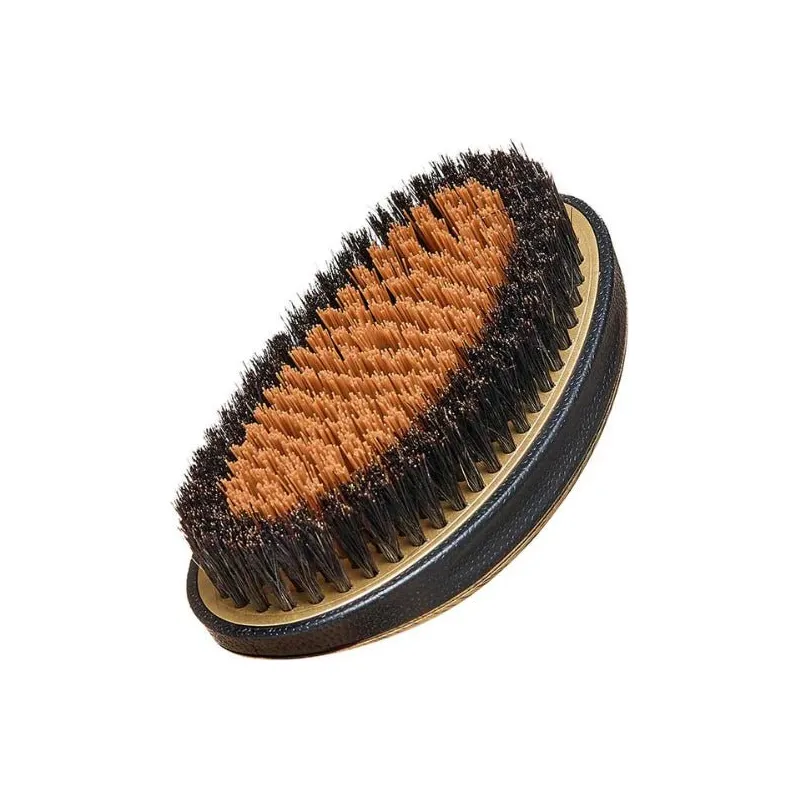 RED Metallic Boar Brush - Mixed Bristle - Image 4