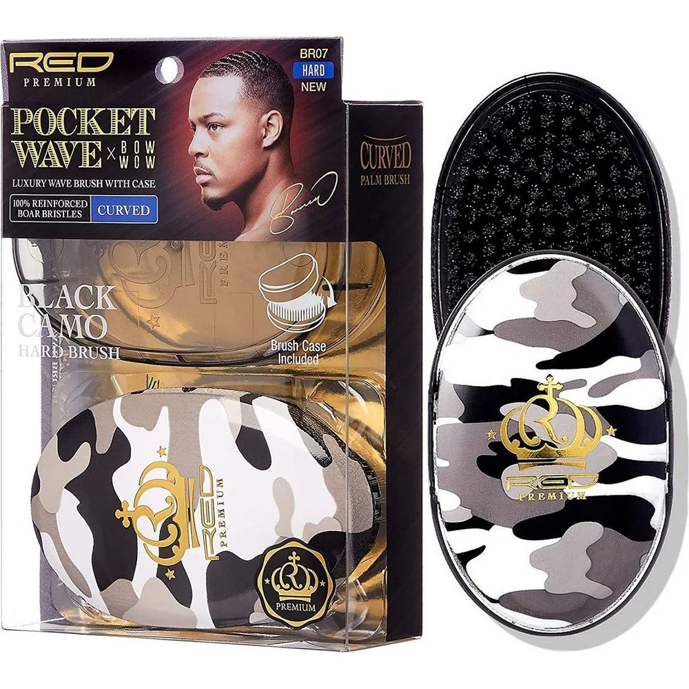 RED Rocket Wave X Bow Wow Brush - Hard Bristle