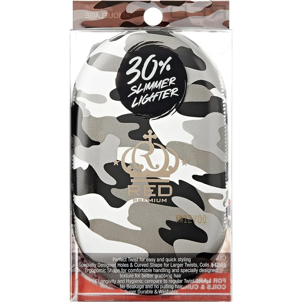 RED Premium Twist King Camouflage HS06 – Defined Natural Hair - Image 2