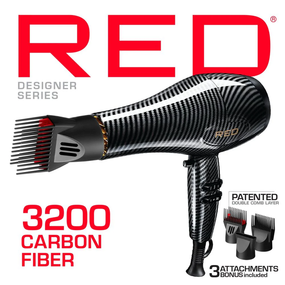 RED 3200 BD Designer Hair Brush - Image 4
