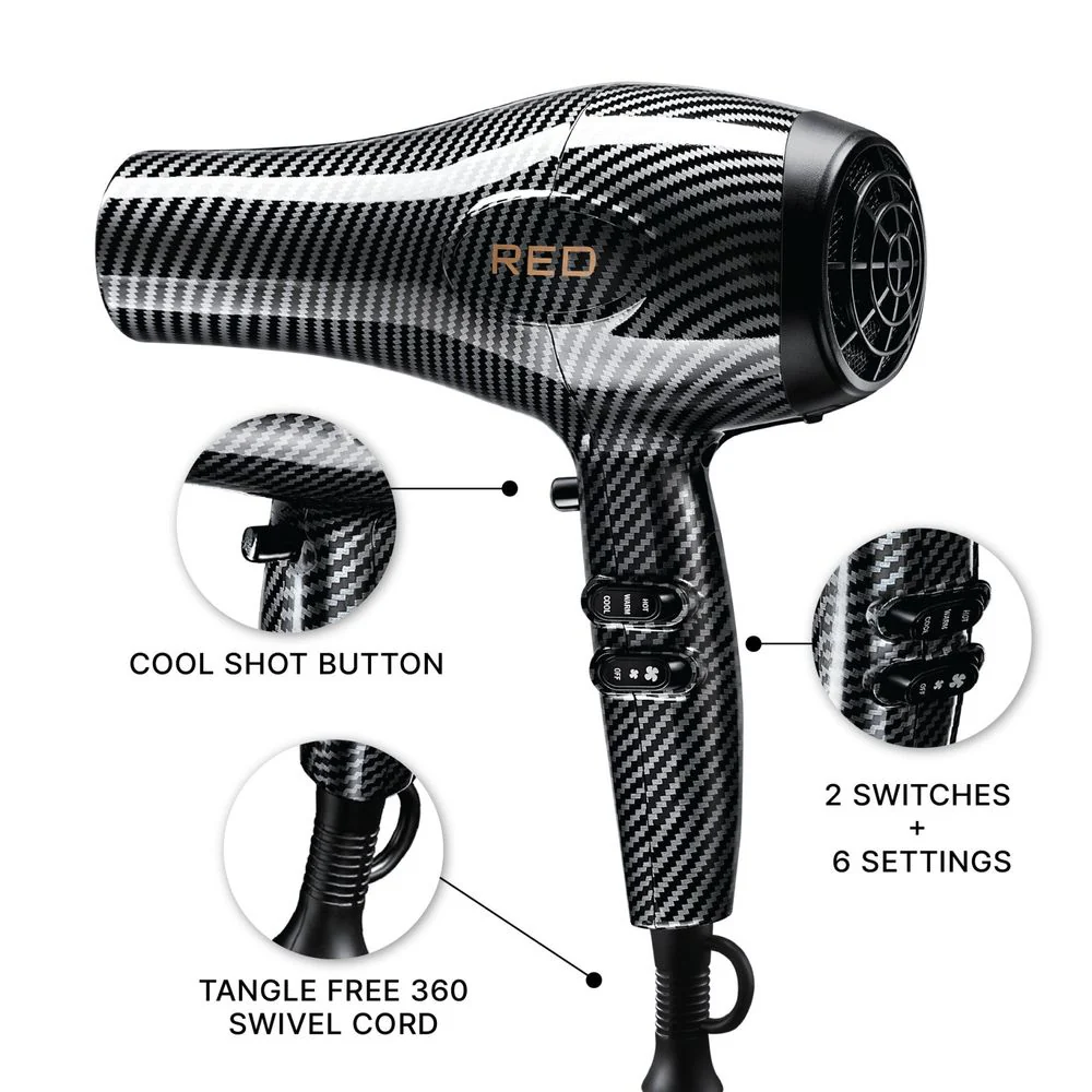RED 3200 BD Designer Hair Brush - Image 5