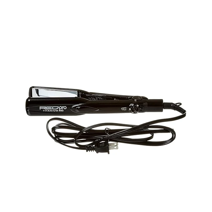 Red Pro Titanium Flat Iron 1 1/2" - Image 3