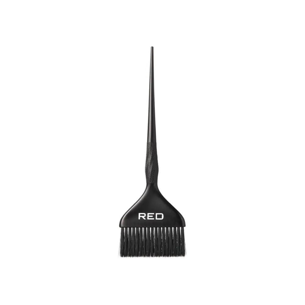 Red Professional Dual Tapered Dye Brush Large - Image 3