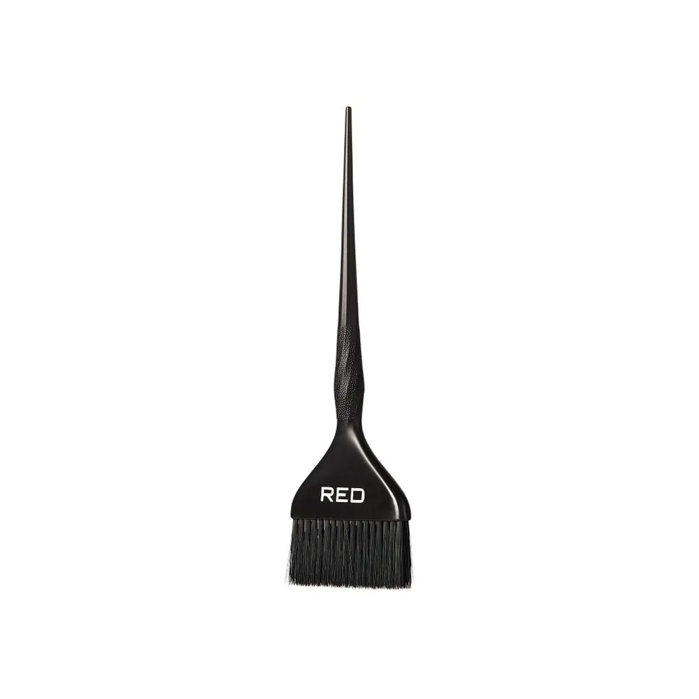 Red Professional Dual Tapered Dye Brush Large - Image 4