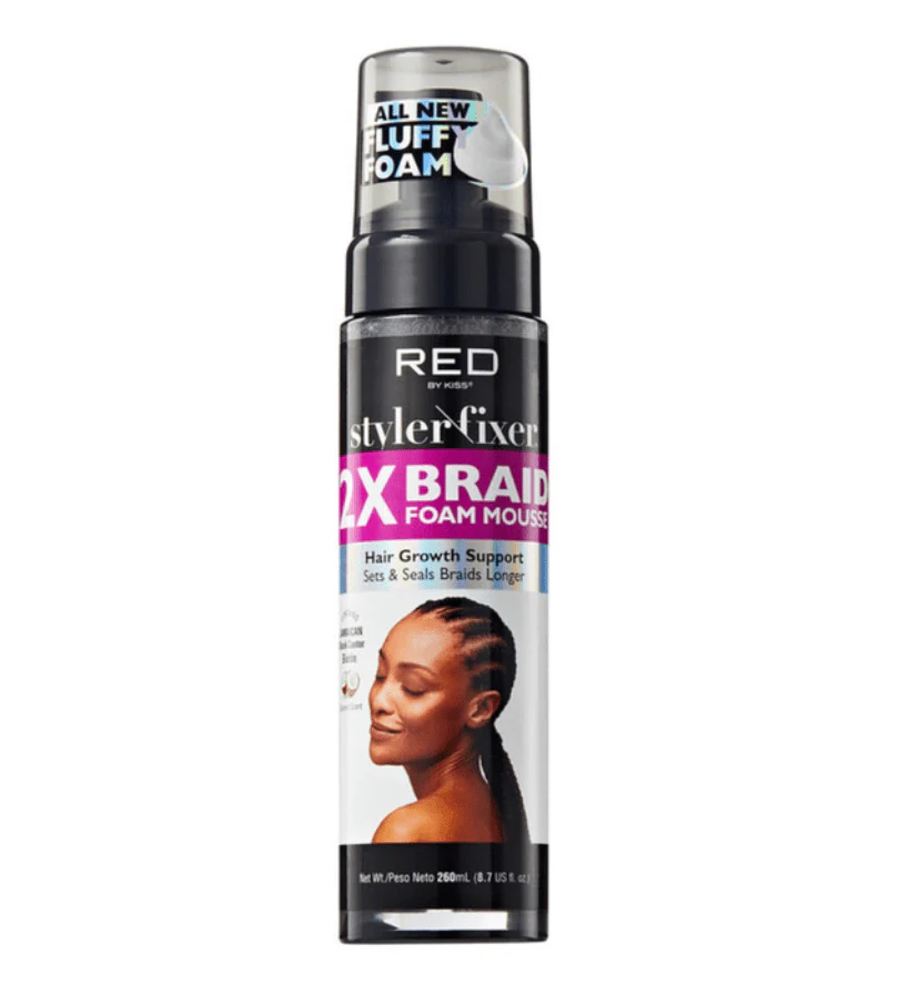 RED Styler Fixer Braid Foam Mousse – 8.7oz