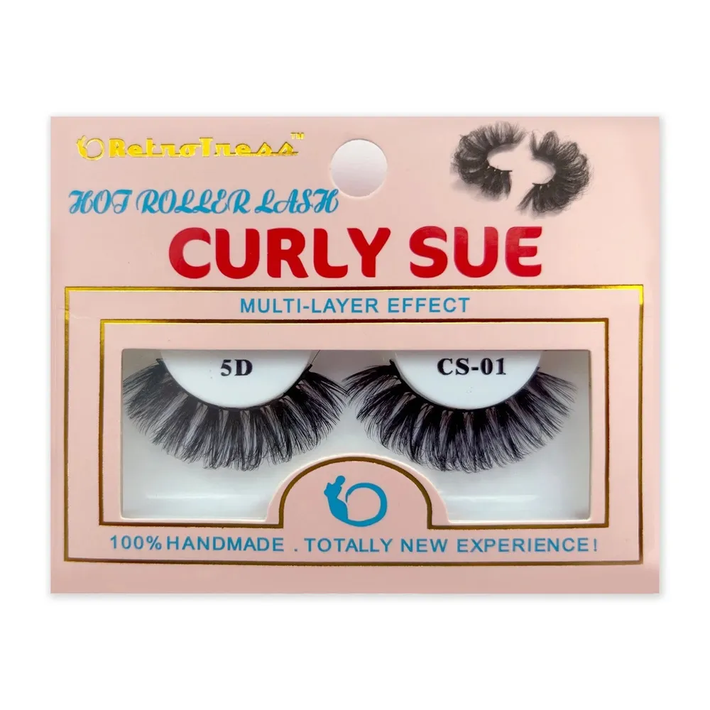 Retrotress Curly Sue Lashes 100% HandMade
