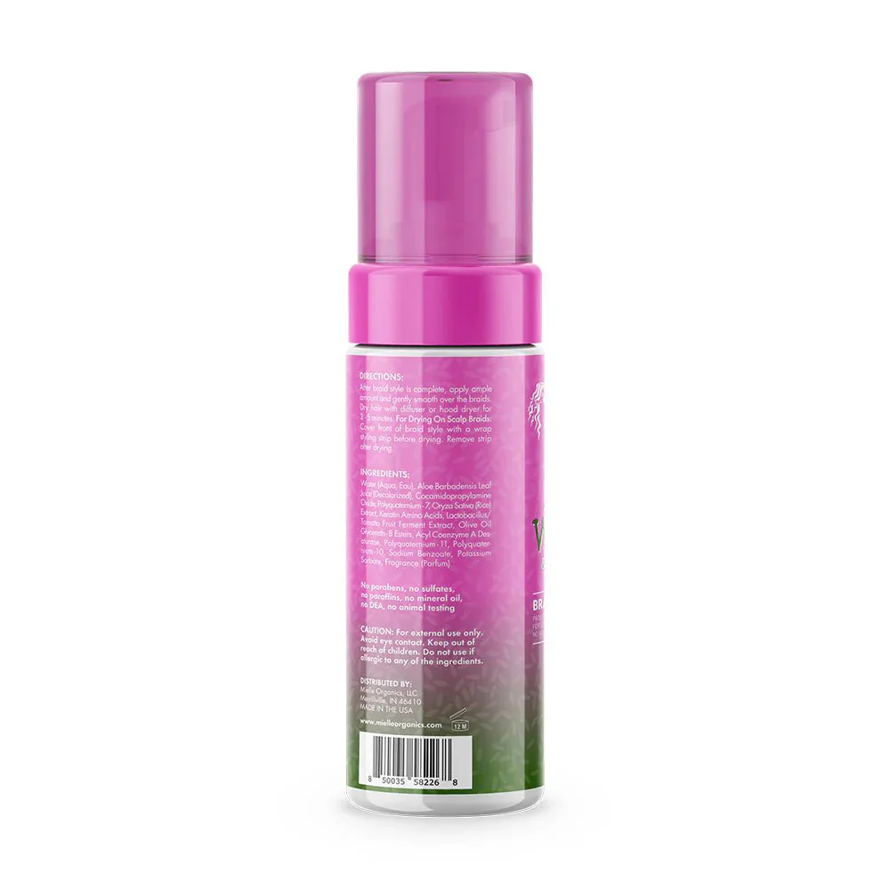 Mielle Rice Water & Aloe Vera Braid Set Foam - Image 2