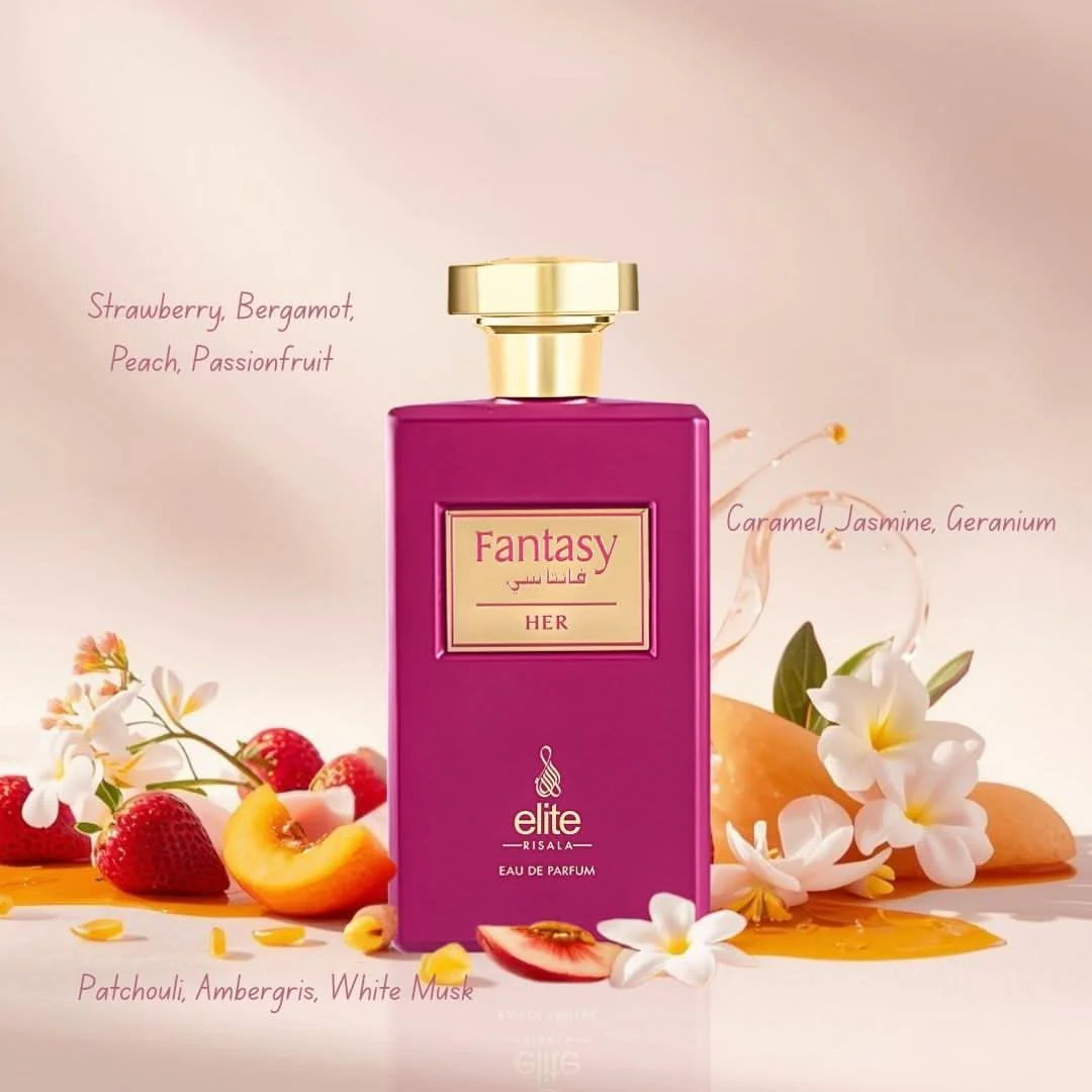 Risala Elite Fantasy For Her Eau De Parfum Spray – 3.4oz - Image 4