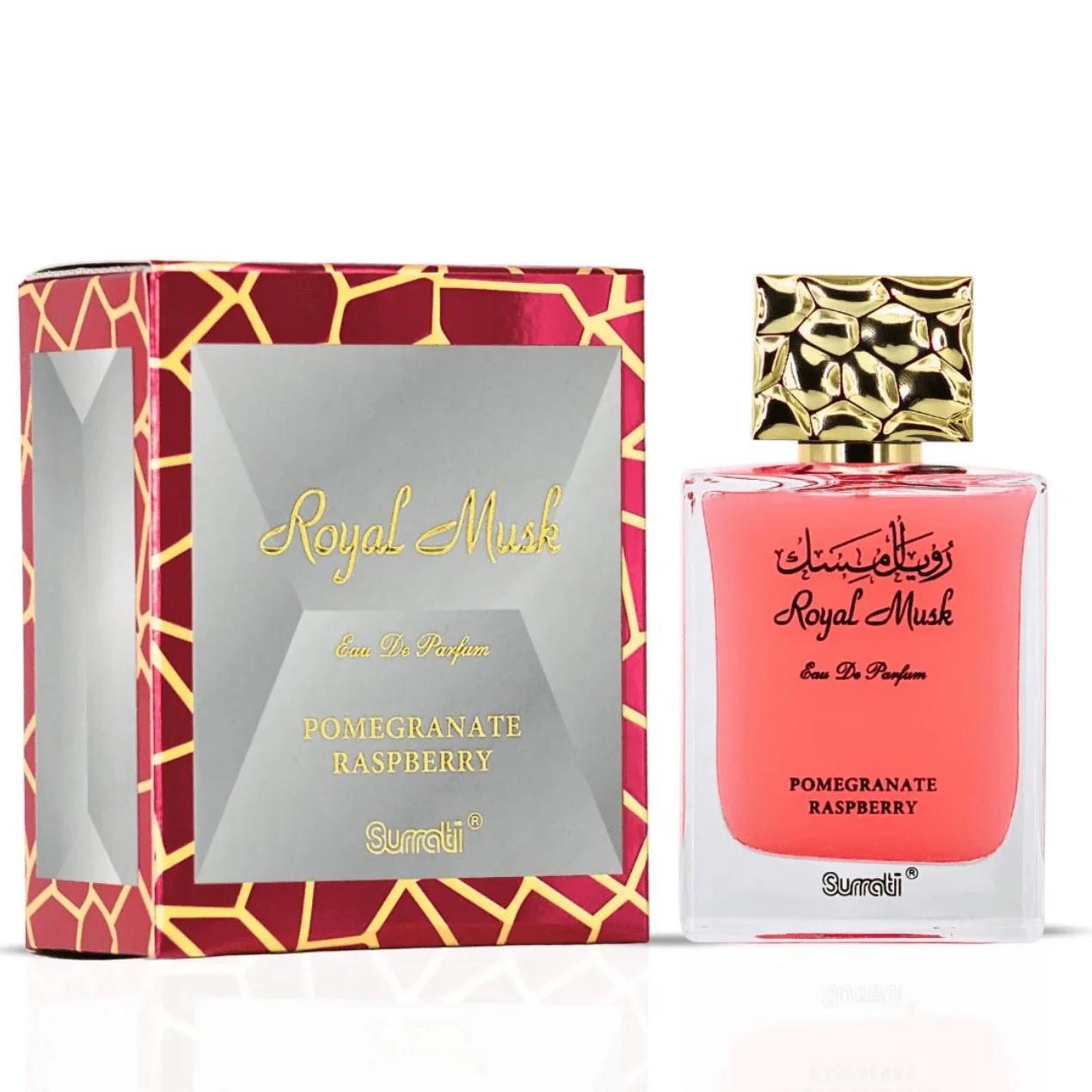 Royal Musk Pomegranate Raspberry EDP by Surrati – 3.4 oz