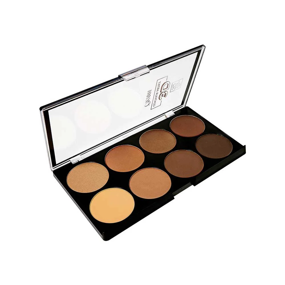 Ruby Kisses 3D Contour Powder – 2 Shades 3.6gx8 - Image 10