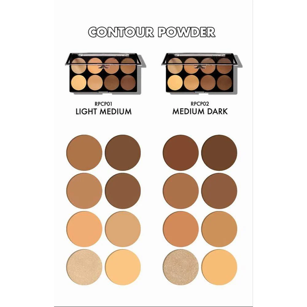 Ruby Kisses 3D Contour Powder – 2 Shades 3.6gx8 - Image 4
