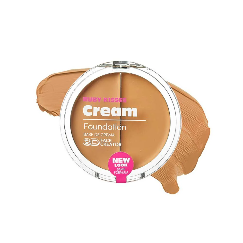 Ruby Kisses 3D Face Creator – Duo Cream Foundation & Concealer - Image 4