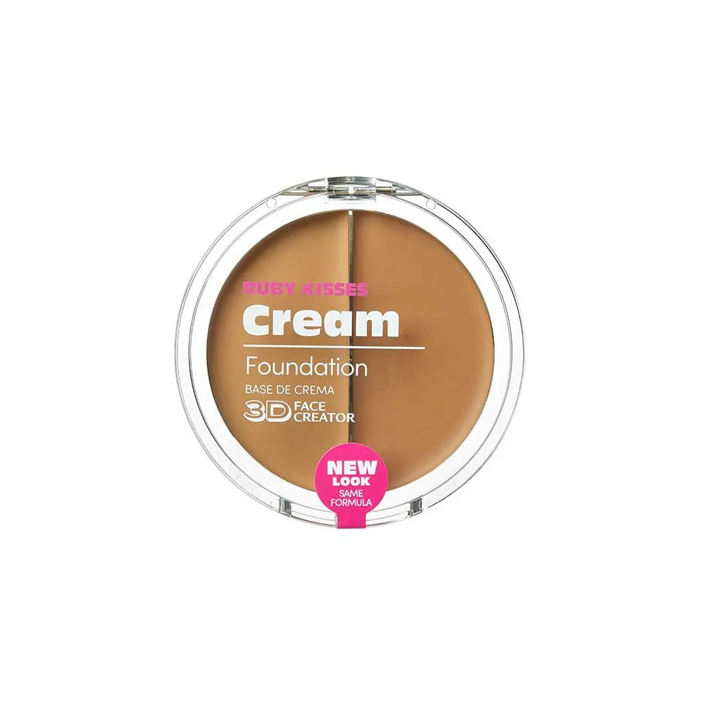 Ruby Kisses 3D Face Creator – Duo Cream Foundation & Concealer - Image 6