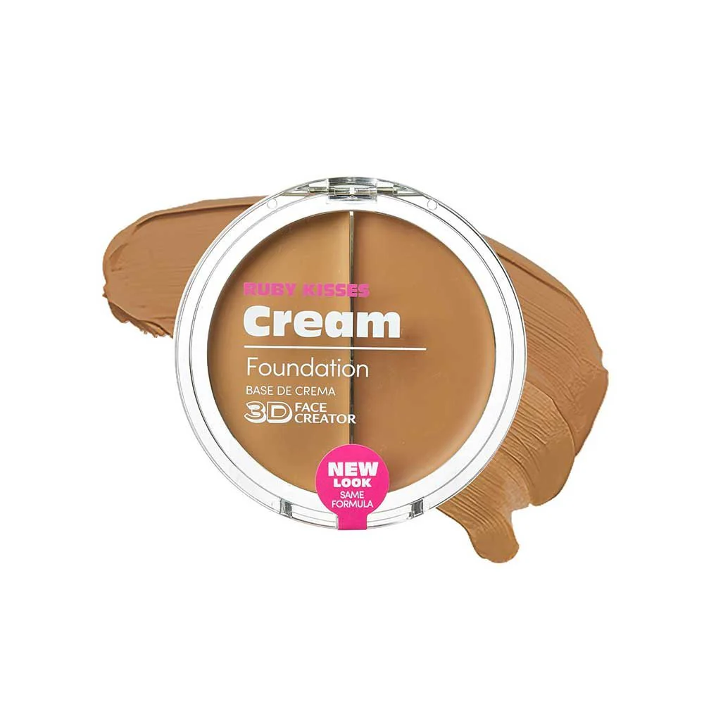 Ruby Kisses 3D Face Creator – Duo Cream Foundation & Concealer - Image 7