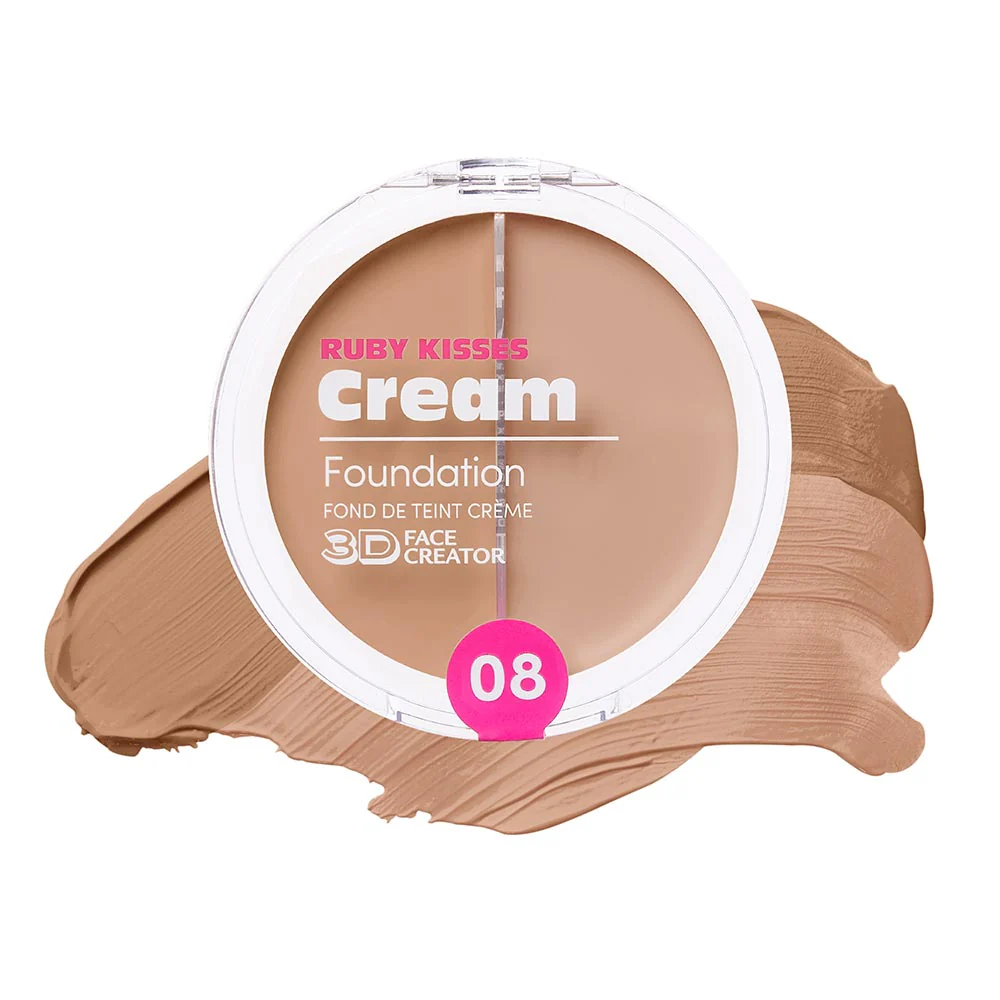 Ruby Kisses 3D Face Creator – Duo Cream Foundation & Concealer - Image 14