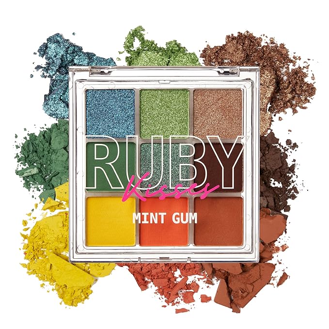 Ruby Kisses 9-Color Eyeshadow Palette - Image 8