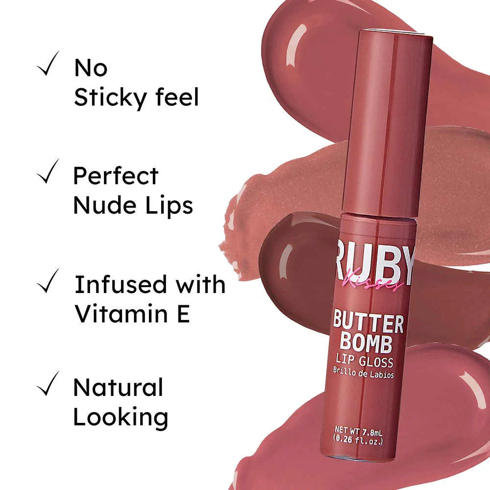 Ruby Kisses Butter Bomb Gloss - 12 Shades - Image 14