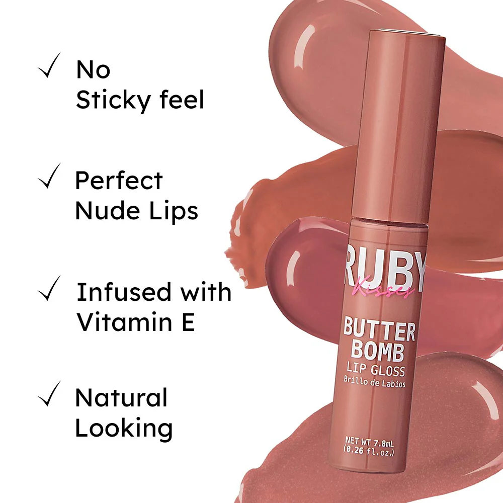 Ruby Kisses Butter Bomb Gloss - 12 Shades - Image 8