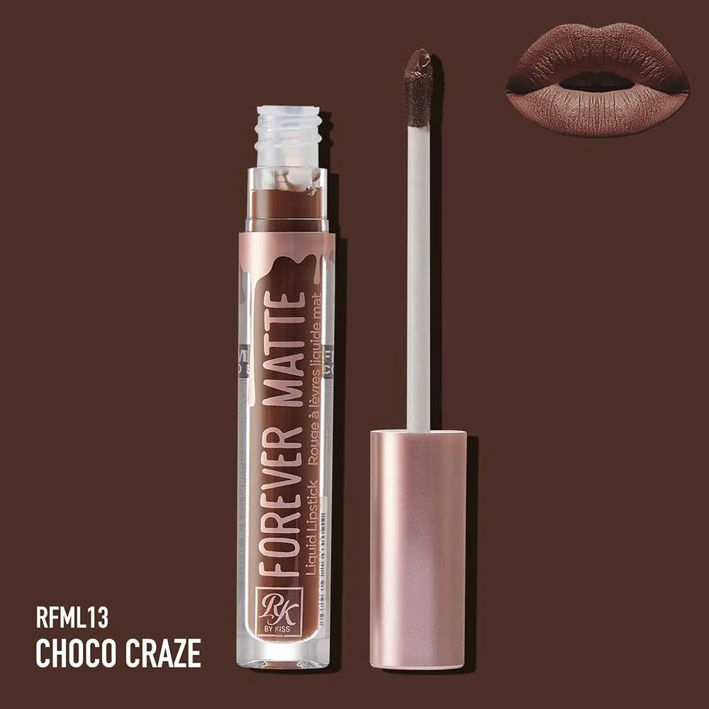 Ruby Kisses Forever Matte Liquid Lipstick – Matte Finish 18 Shades - Image 22