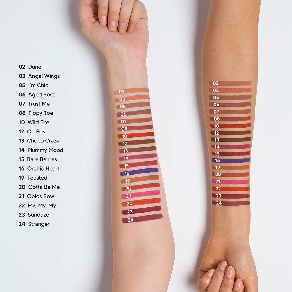 Ruby Kisses Forever Matte Liquid Lipstick – Matte Finish 18 Shades - Image 4