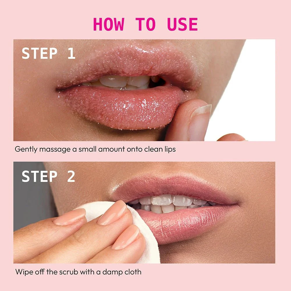 Ruby Kisses Gentle Lip Scrub Vitamin E – 14g - Image 4
