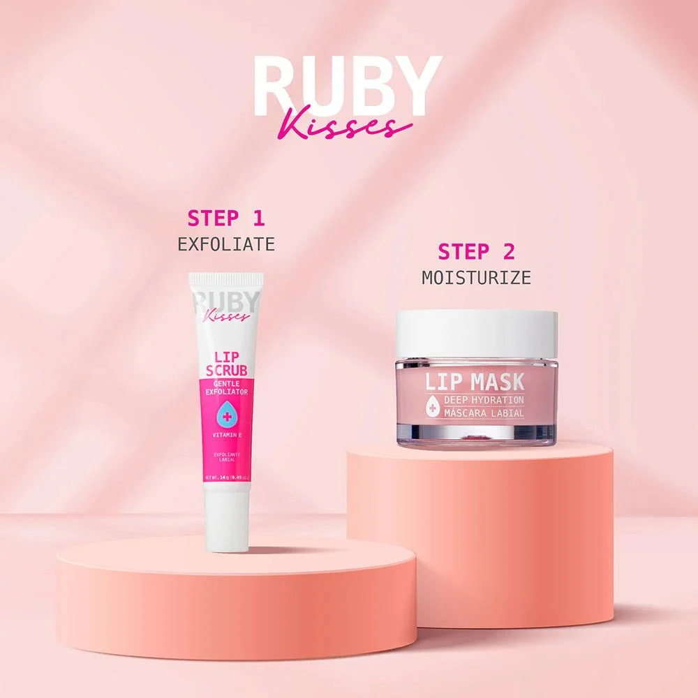 Ruby Kisses Gentle Lip Scrub Vitamin E – 14g - Image 6