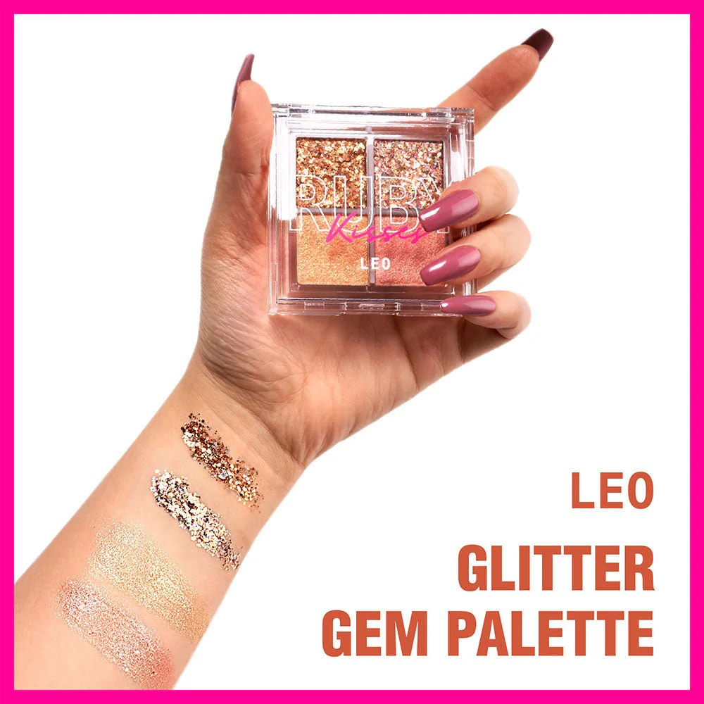 Ruby Kisses Glitter Gem Palette – 2.96g - Image 5