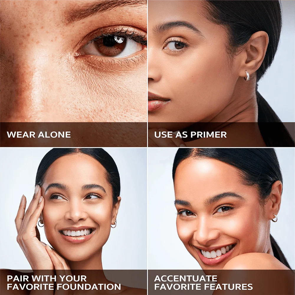 Ruby Kisses Glowy Skin Filter Foundation – 3-in-1 Primer, Skin Tint & Highlighter 10 Shades - Image 5