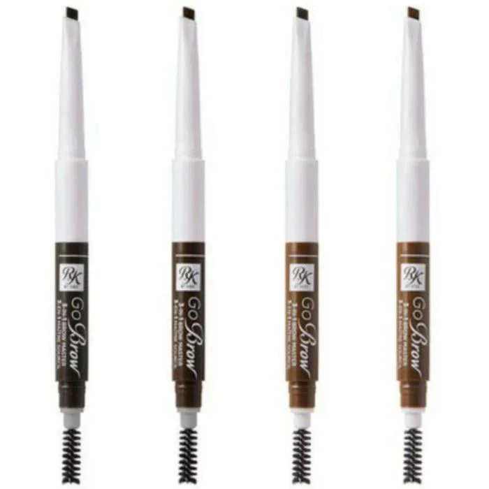 Ruby Kisses Go Brow 3-in-1 Brow Master – Waterproof Brow Pencil - Image 2