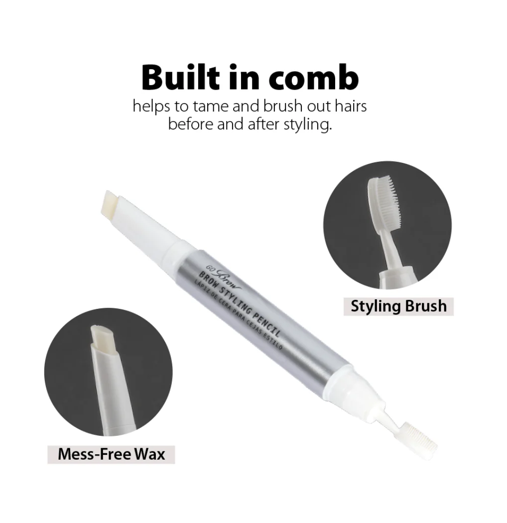 Ruby Kisses Go Brow Wax Pencil – Clear Wax - Image 4