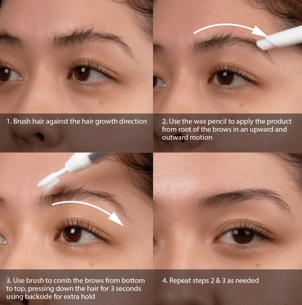 Ruby Kisses Go Brow Wax Pencil – Clear Wax - Image 5