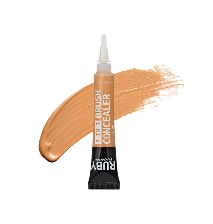 Ruby Kisses HD Concealer & Foundation Brush – 6 Shades 0.37 oz - Image 13