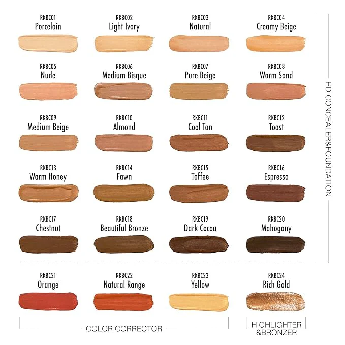 Ruby Kisses Brush Concealer – Smooth Full Coverage - Image 2