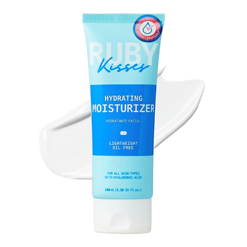 Ruby Kisses Hydrating Moisturizer – Lightweight & Oil-Free Face Cream 100ml