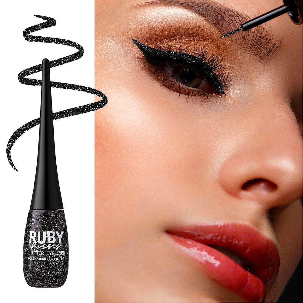 Ruby Kisses I-Bling Eyeliner – 4 Dazzling Shades (7ml) - Image 3