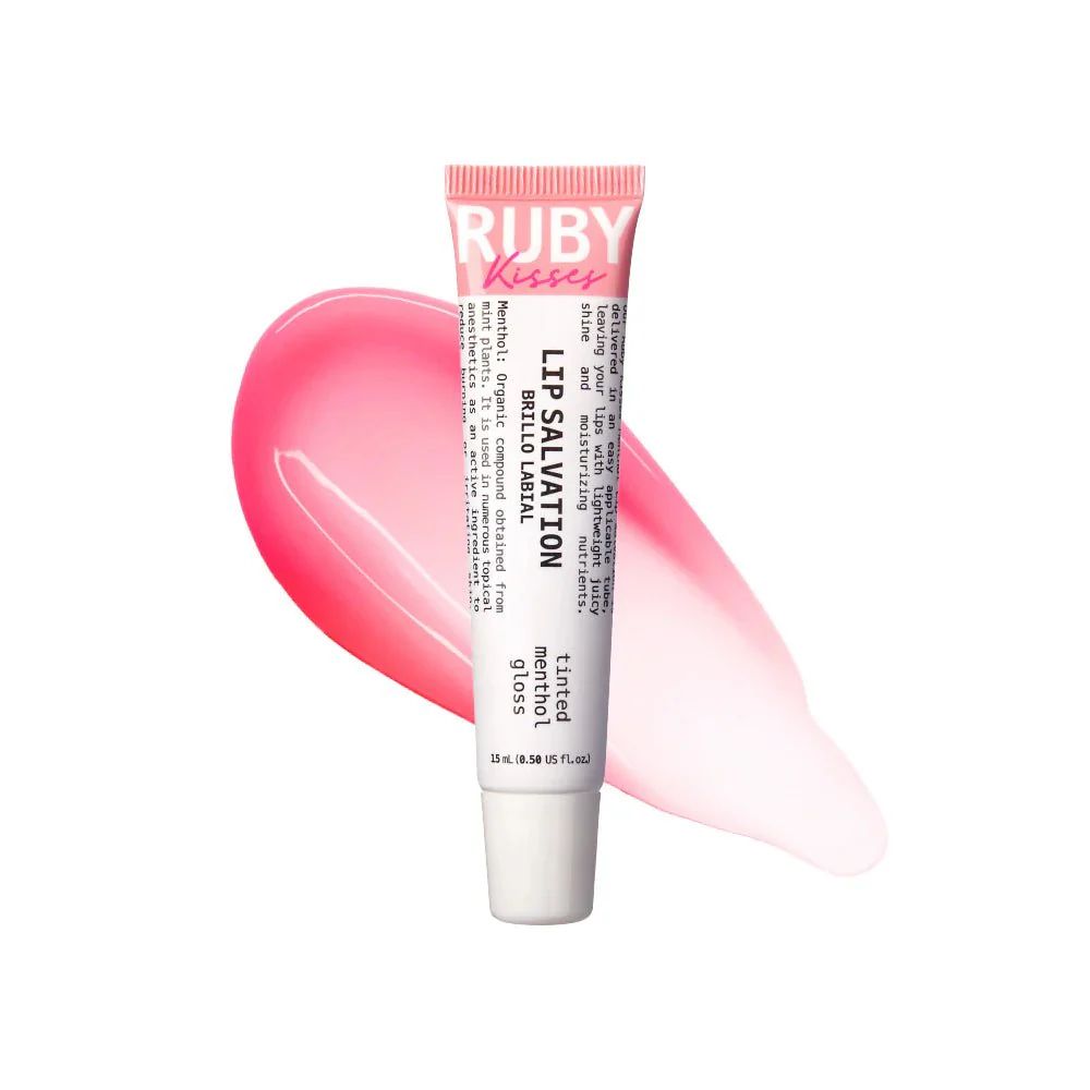 Ruby Kisses Lip Salvation Lip Gloss Menthol-Infused Treatment β 15ml - Image 6
