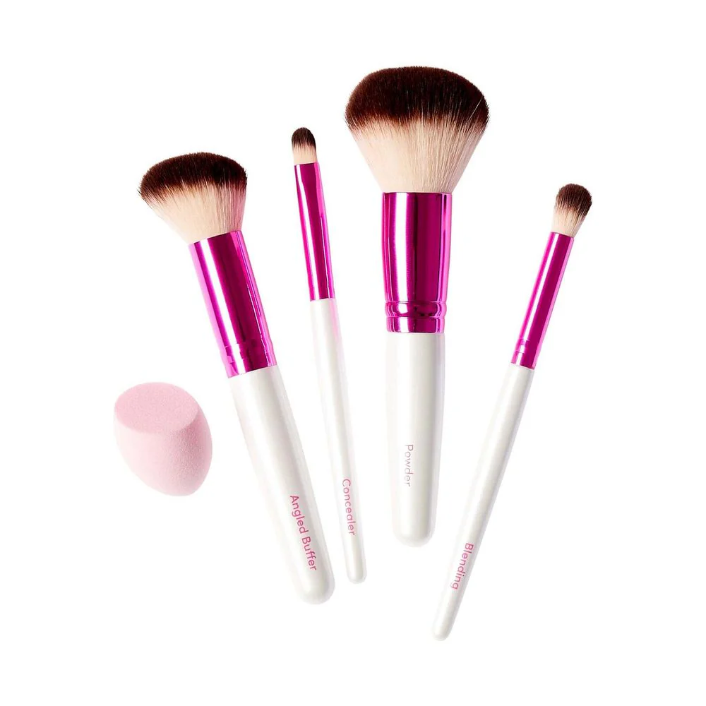 Ruby Kisses Makeup Brush Kit – Face, Eye & Complexion Sets - Image 9